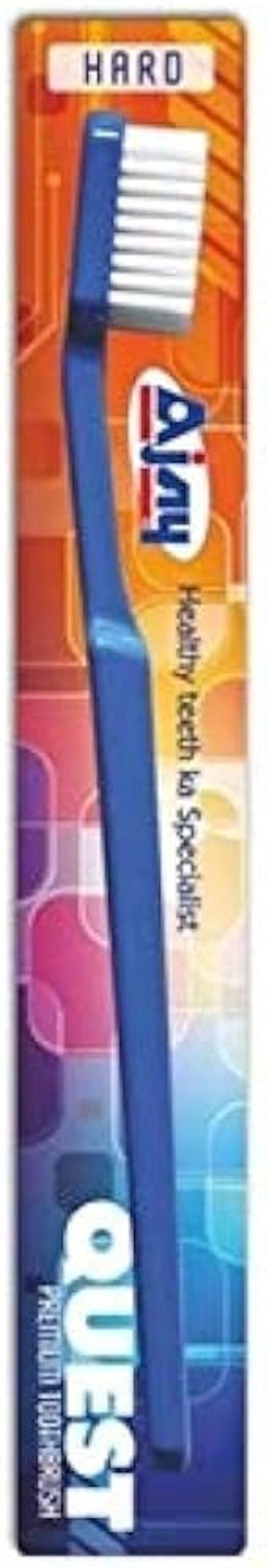 Ajay Quest Premium Hard Toothbrush, 1 pcs