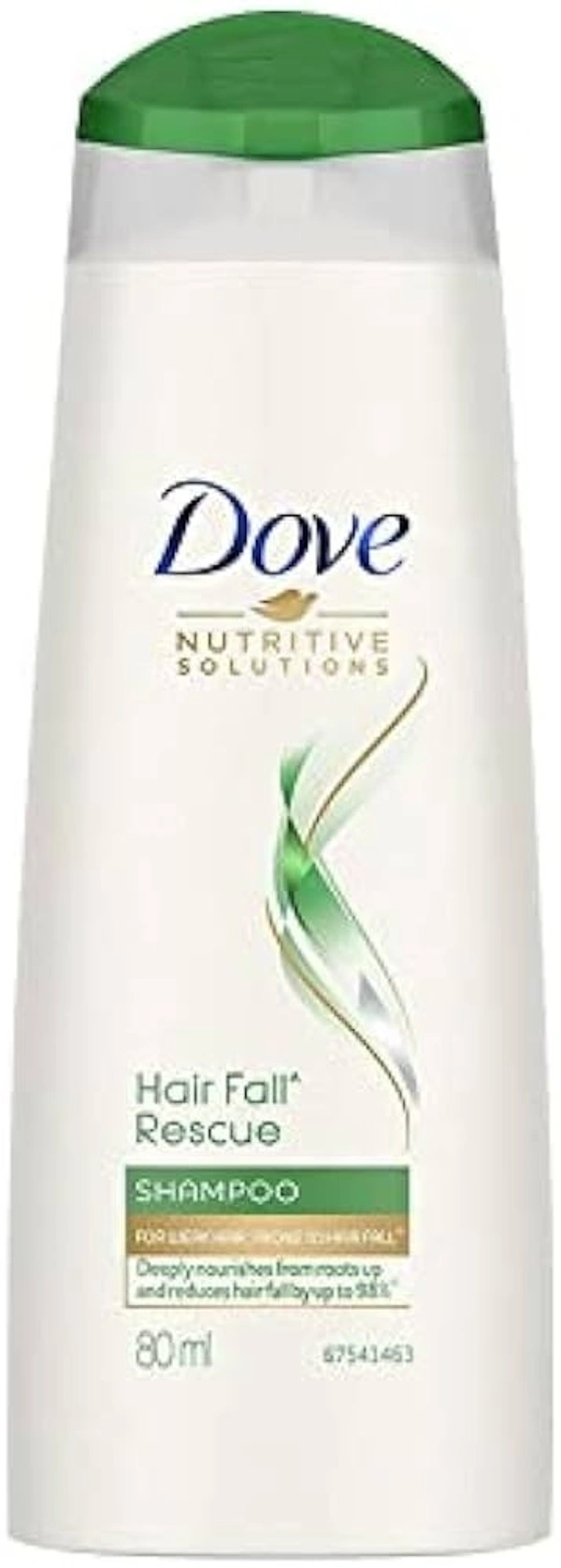 Dove Shampoo Nutritive Solution Hair Fall Rescue, 80ml