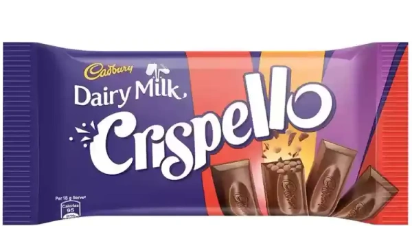 Cadbury Dairy Milk Crispello Chocolate Bar, 43g