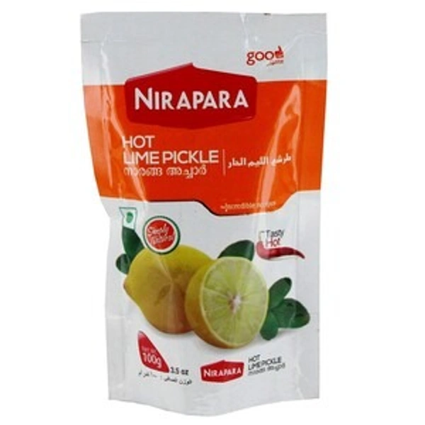Nirapara Hot Lime Pickle, 100g