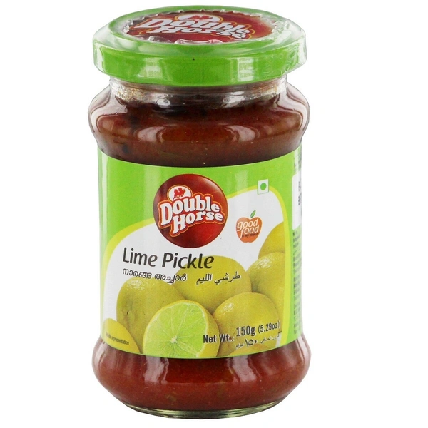 Double Horse Lime Pickle Bottle, 150g