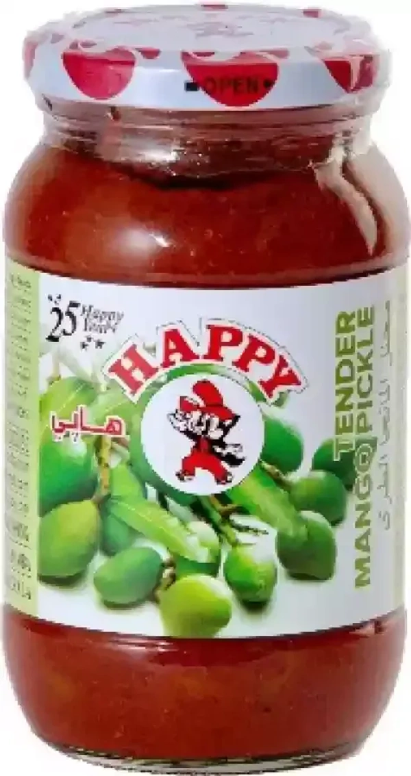 Happy Tender Mango Pickle Bottle, 200g