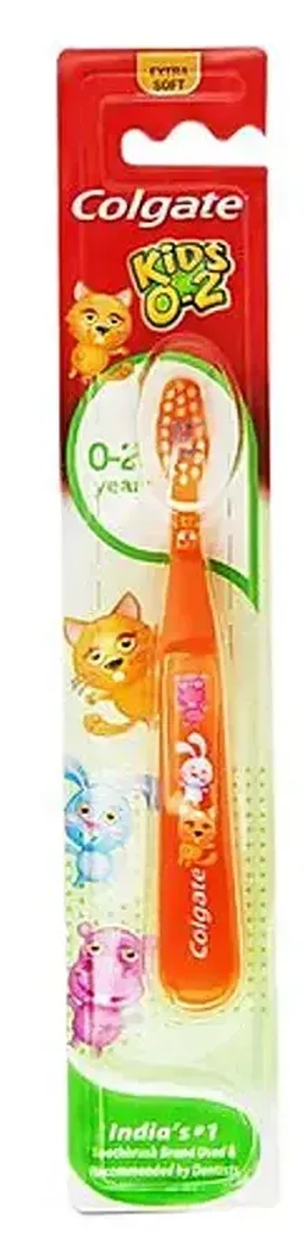 Colgate Kids Toothbrush O - 2 Years Extra Soft Bristles, 1 pcs