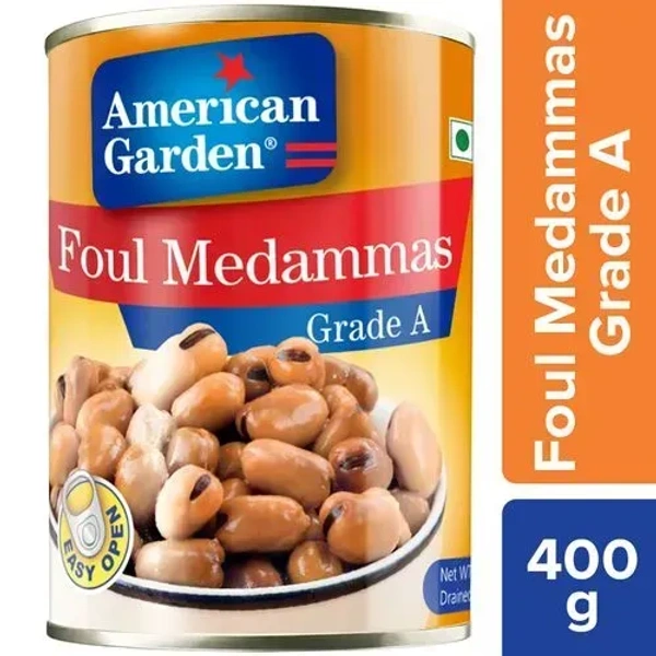 American Garden Foul Medammes Grade A Fava Beans, 400g