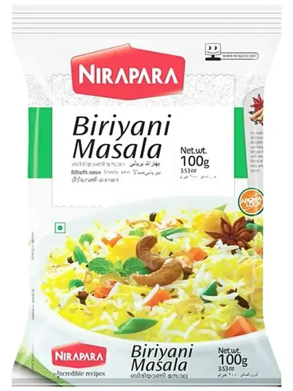 Nirapara Biriyani Masala Pouch, 100g