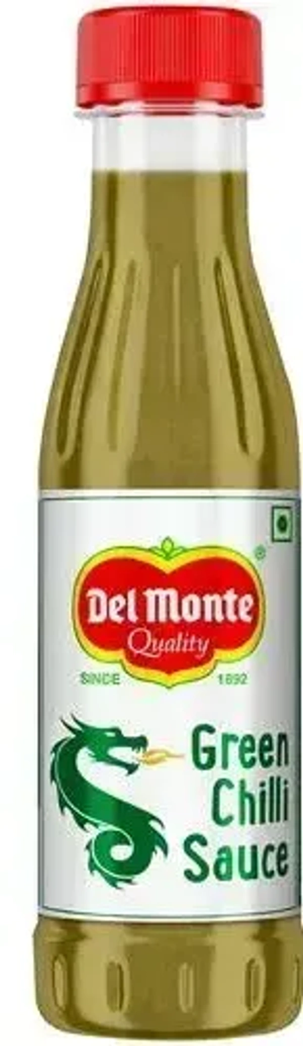 Del Monte Green Chilli Sauce Bottle, 190g