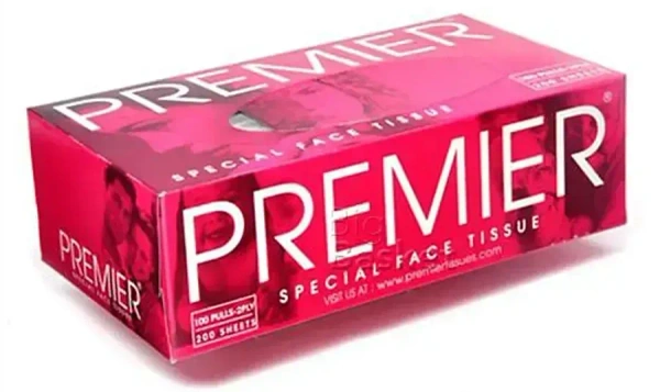Premier Tissue Box (200 Pulls)