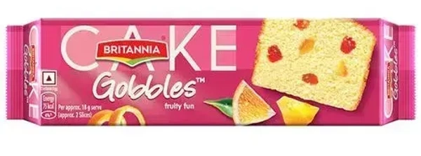 Britannia Cake Gobbles Fruity Fun - 120g