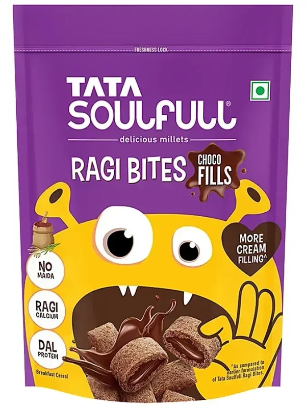 Soulfull Ragi Bites Choco Fills, 50g
