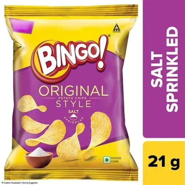 Bingo Potato Chips Salt Sprinkle, 25g
