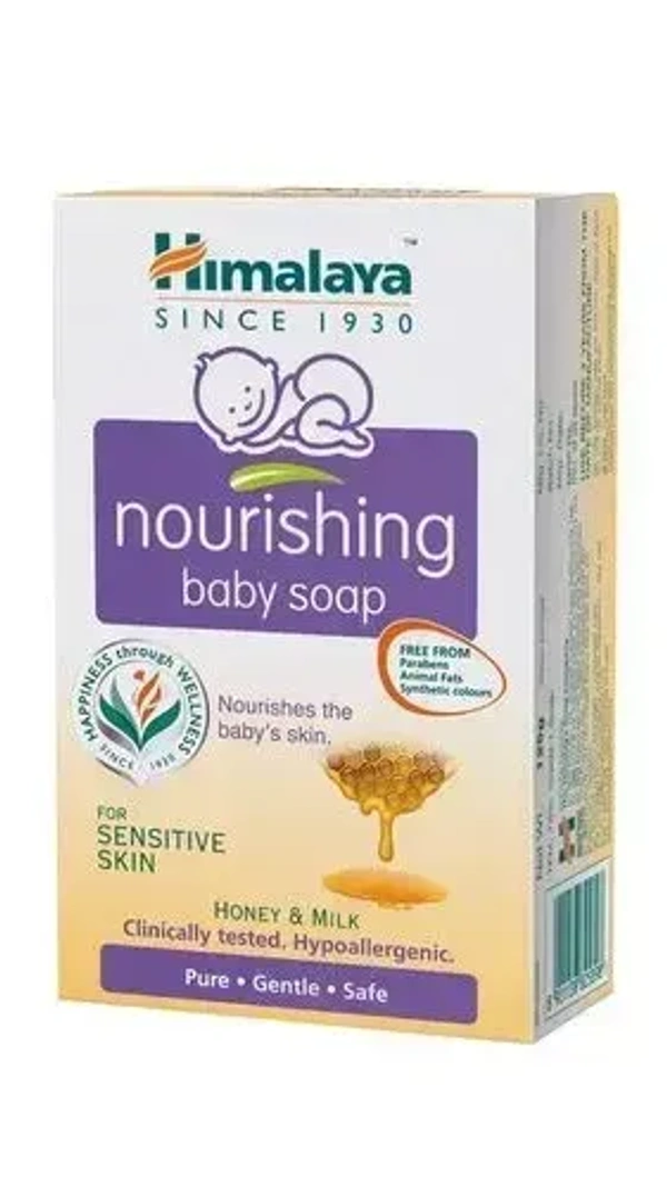 Himalaya Nourishing Baby Soap Honey& Milk, 125g