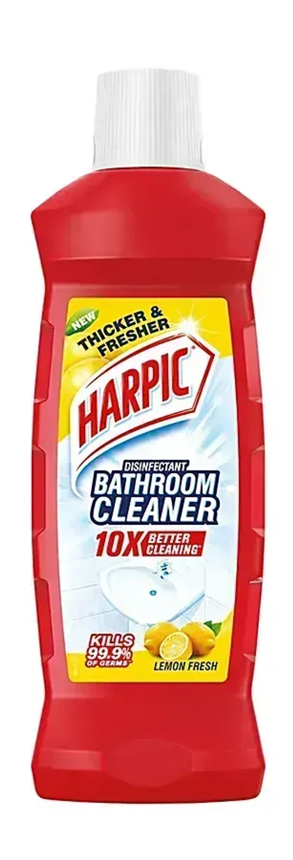 Harpic Disinfectant Bathroom Cleaner Liquid Lemon, 500ml