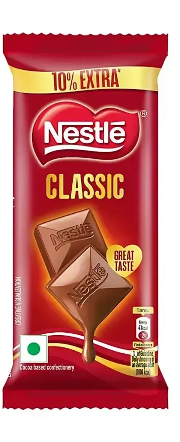Nestle Classic Choclate Bar, 19.8g