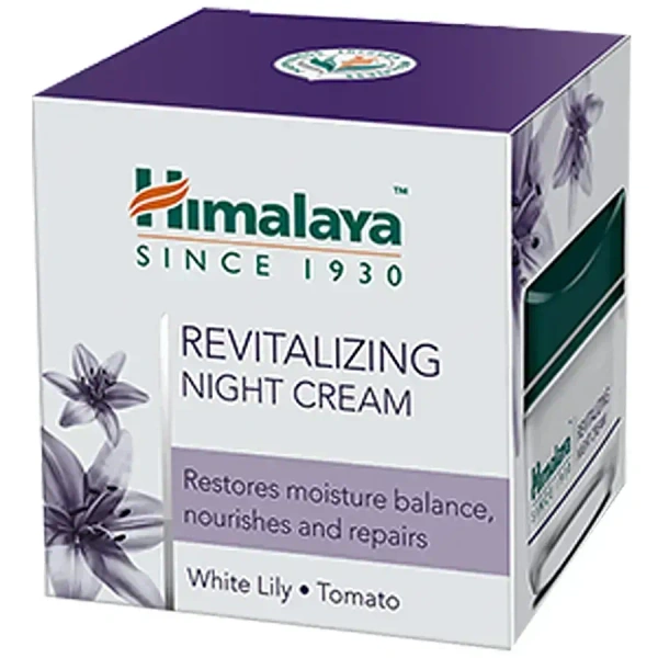 Himalaya Night Cream Whitelily Tomato Revitalising, 50g