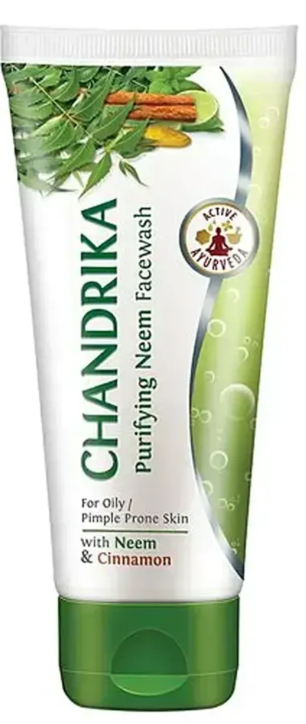 Chandrika Purifying Neem Face Wash, 50g