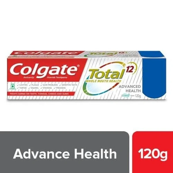 Colgate Total Toothpaste - Advanced Health, Anticavity, 120 g
