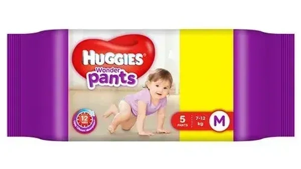 Huggies Wonder Pants Medium, 5 pants
