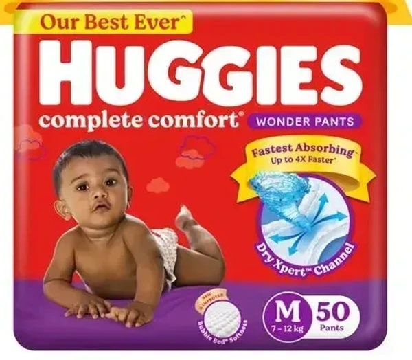 Huggies Wonder Pants Medium, 50 Pcs