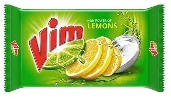 Vim Dishwash Bar With Power of Lemons, 75g