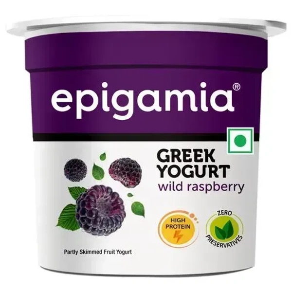 Epigamia Wild Raspberry Greek Yoghurt - 90g