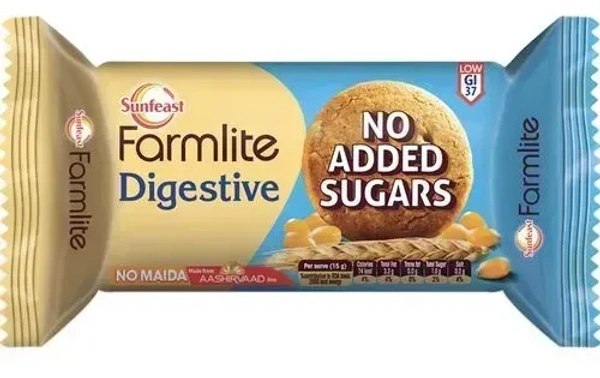 Sunfeast Farmlite Biscuits Digestive No Added Sugars, 100g