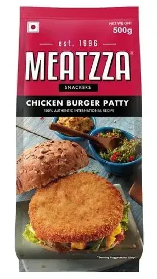 Meatzza Chicken Burger, 500g