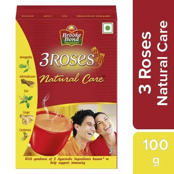 3 Roses Tea Natural Care, 100g Carton