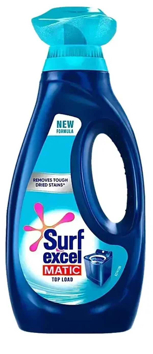 Surf Excel Detergent Liquid Matic Top Load, 1L
