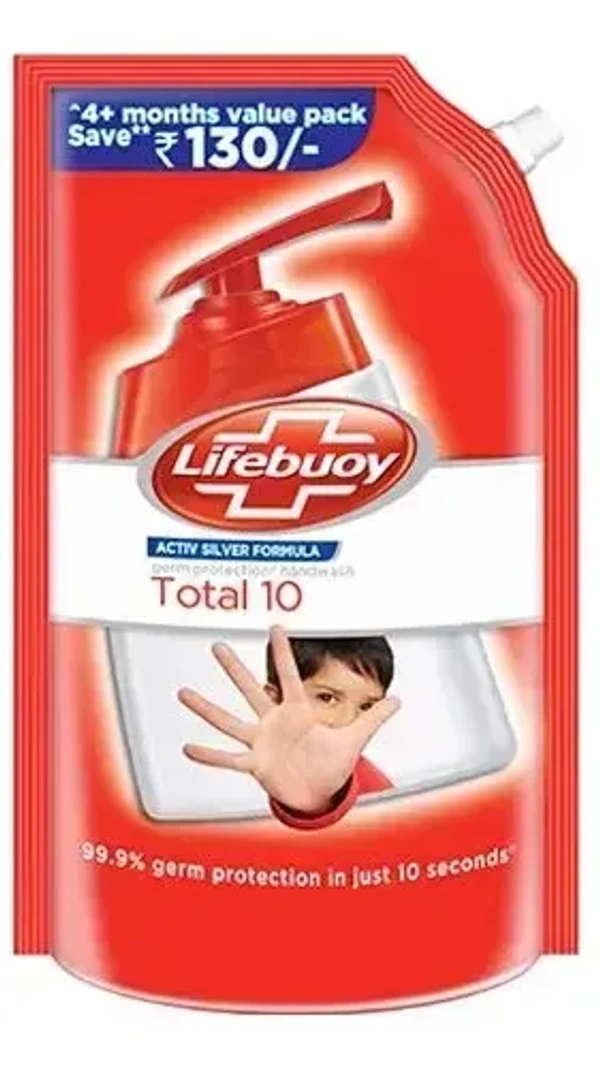 Lifebuoy Total 10 Hand Wash Save 130, 750ml