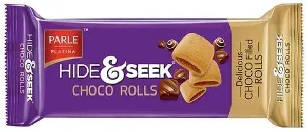 Parle Platina Hide& Seek Choco Rolls, 75g