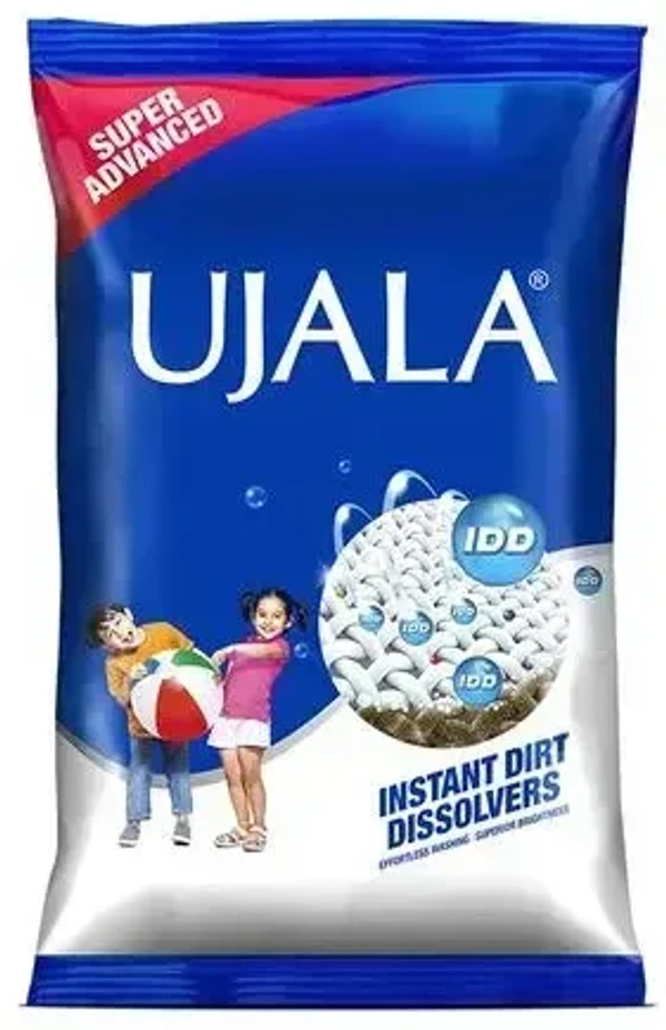 Ujala Detergent Powder Instant Dirt Dissolver Pouch, 500g