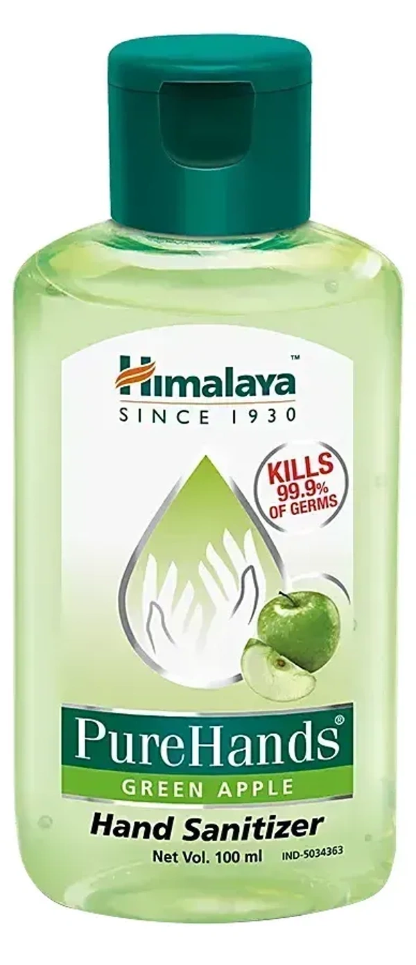 Himalaya Purehands Sanitizer Green Apple, 100ml