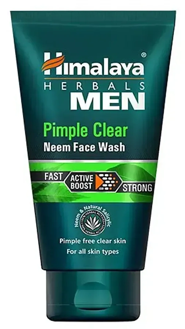 Himalaya Men Pimple Clear Neem Face Wash, 50ml