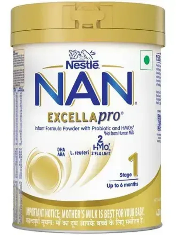 Nestle Nan Excellapro 1 Infant formula Power (Upto 6months), 400g