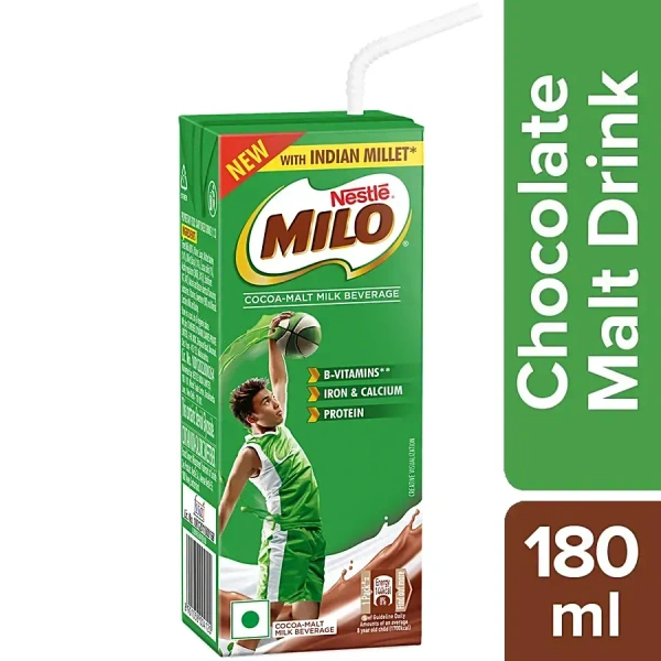 Nestle Milo - Cocoa-malt Milk Beverage, 180ml