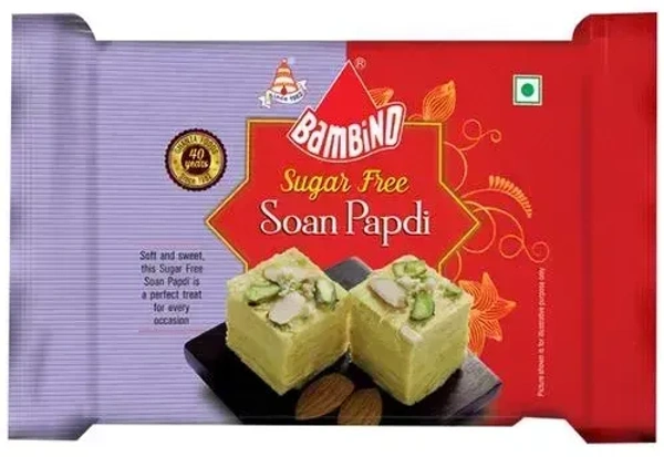 Bambino Soan Papdi Zero Cholesterol, 125g