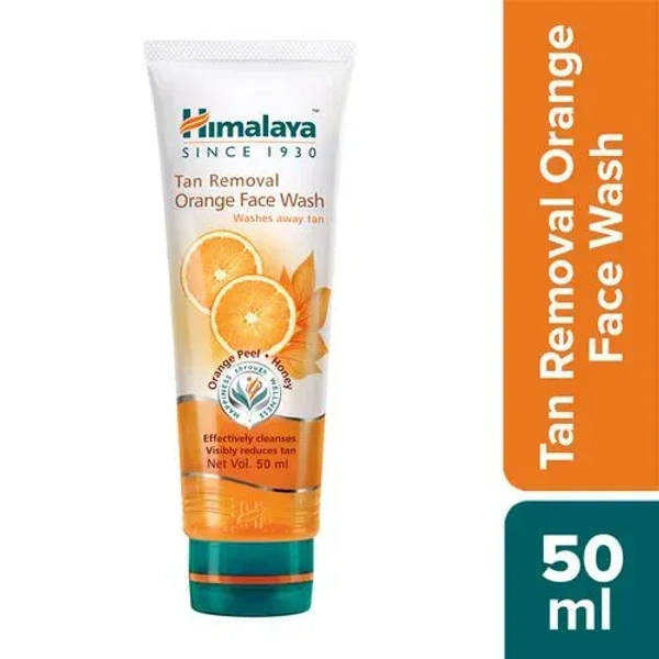 Himalaya Tan Removal Orange Face Wash, 50ml