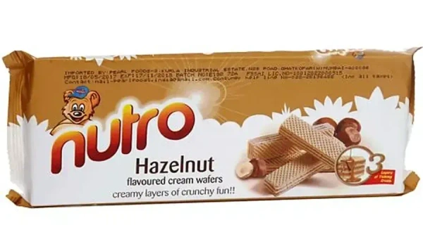 Nutro Strawberry Cream Wafers, 75g