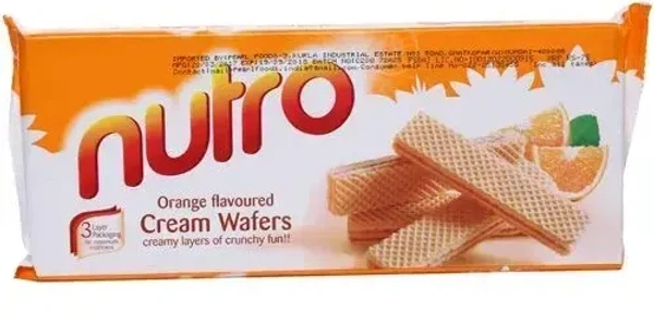 Nutro Orange Cream Wafers, 75g
