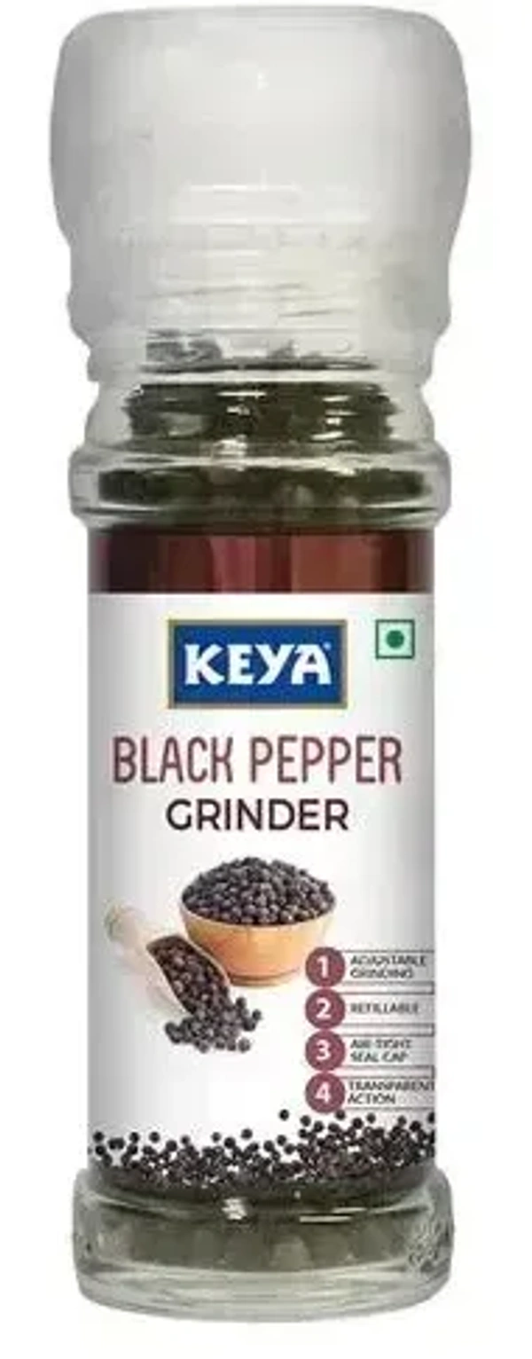 Keya Grinder Black pepper, 50g