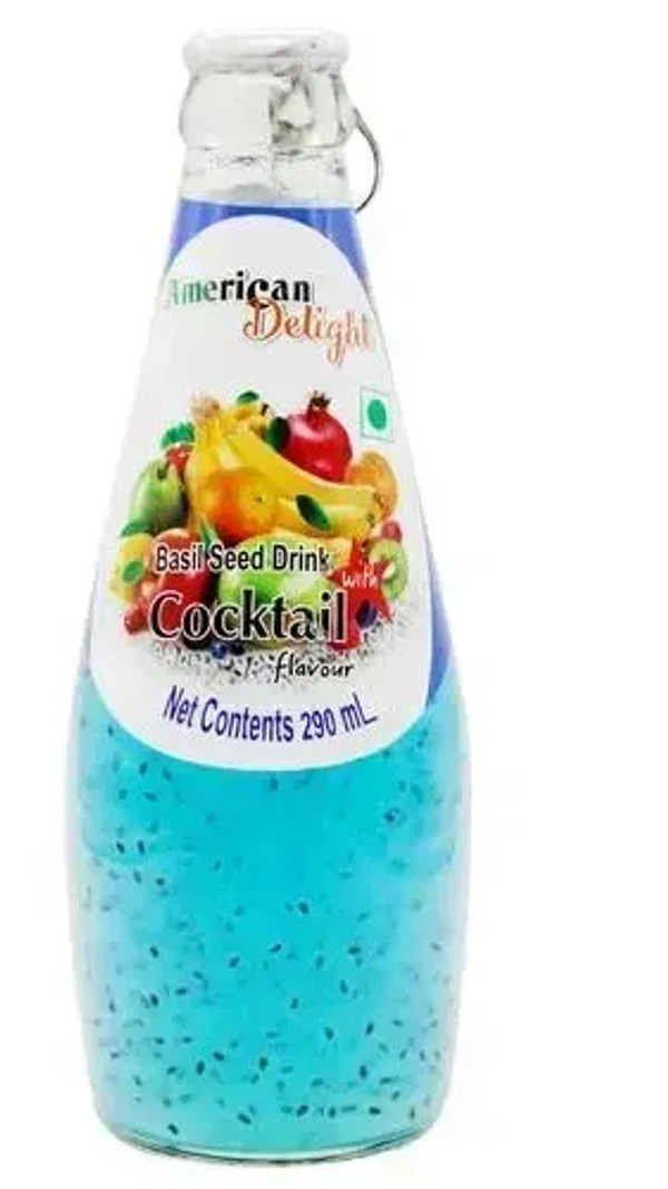 American Delight Basil Seed With Cocktail