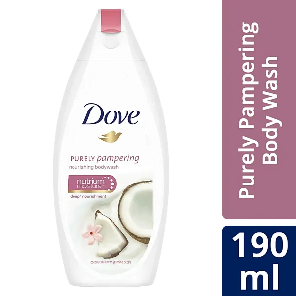 Dove Body Wash Coconut Milk With Jasmine Petals, 190ml