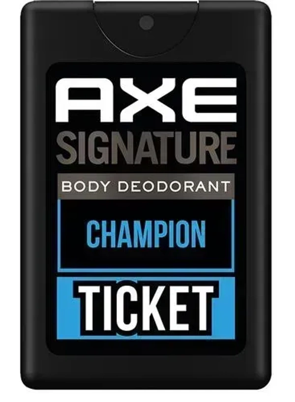 AXE Signature Champion Body Perfume Ticket, 17ml