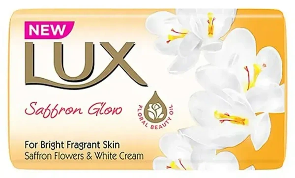 Lux Saffron Glow Soap Bar, 450g