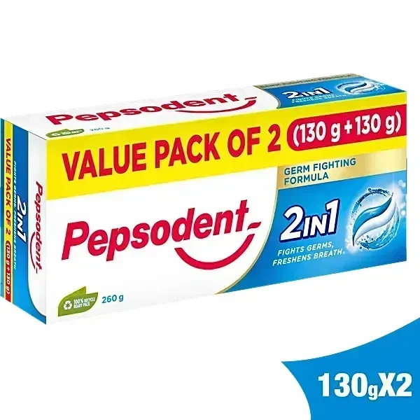 Pepsodent Toothpaste Lion Spl Edition, 150g ( Pack of 2)
