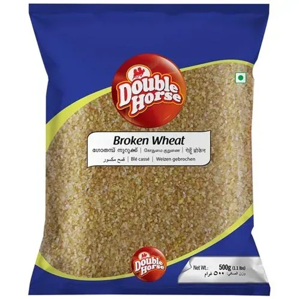 Double Horse Broken Wheat Packet, 500g