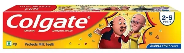 Colgate Kids Toothpaste 2 - 5 Years Bubble Fruit Flavor, 40g