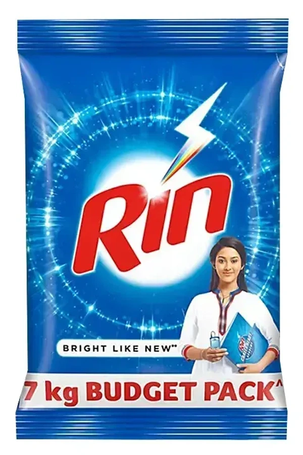 Rin Advanced Detergent Powder, 7 kg
