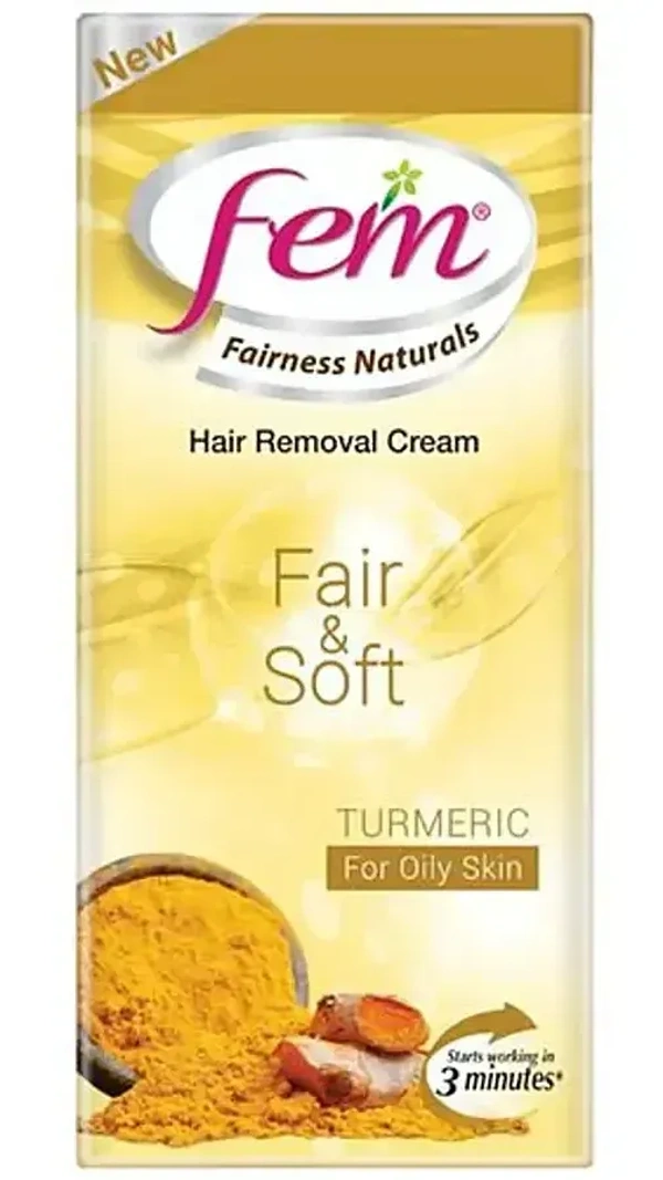 Fem Hair Removal Cream Fair&Soft Gold, 25g