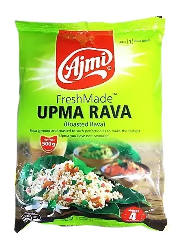 Ajmi Fresh Made Upma Roasted Rava, 500g